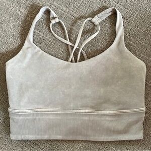 Lululemon Ribbed energy longline sports bra